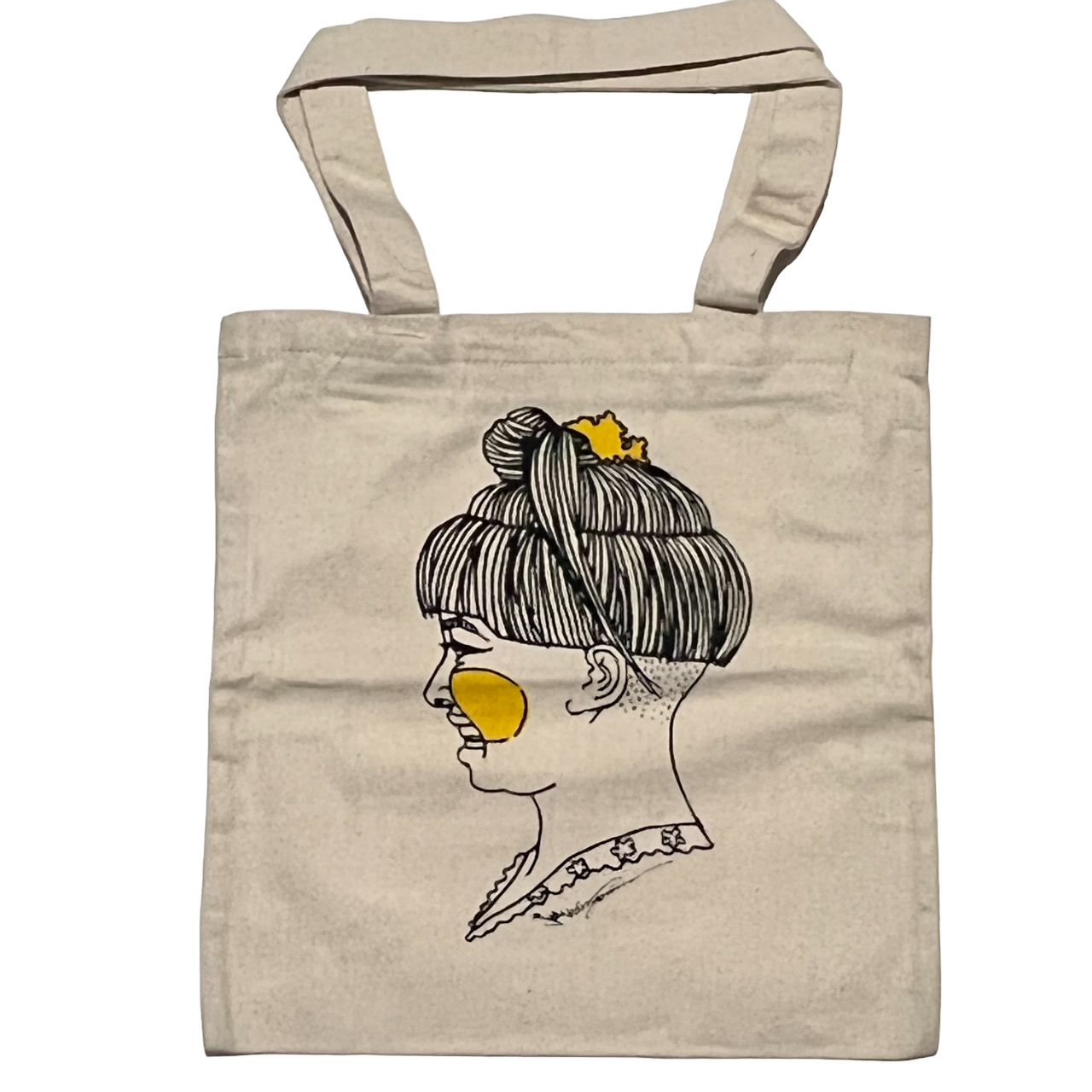 Tote Bag (Girl Hair Style Character)
