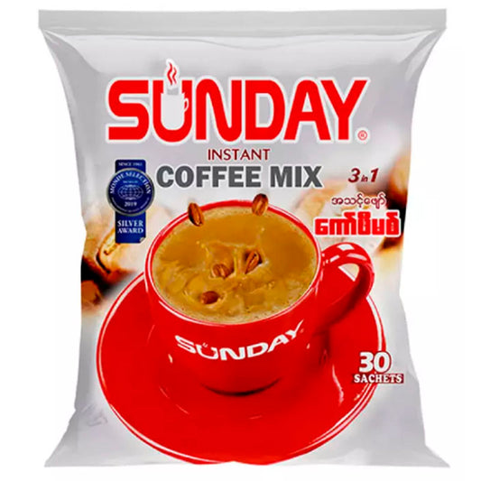 Sunday 3in1 Instant Coffee  (ဆန်း ဒေး ကော် ဖီ မစ် )