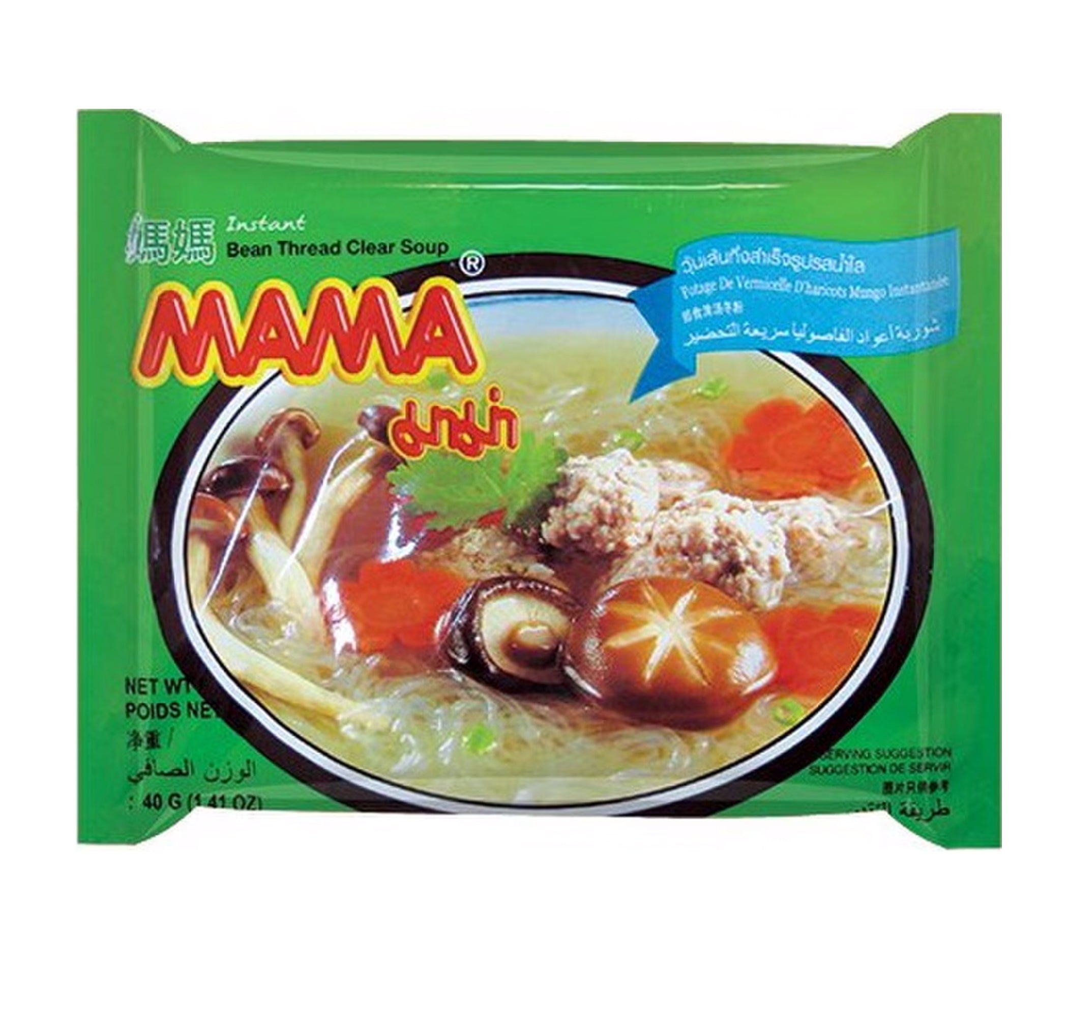 MAMA - Bean Thread Clear Flavor Instant Noodle (soup)(40g)