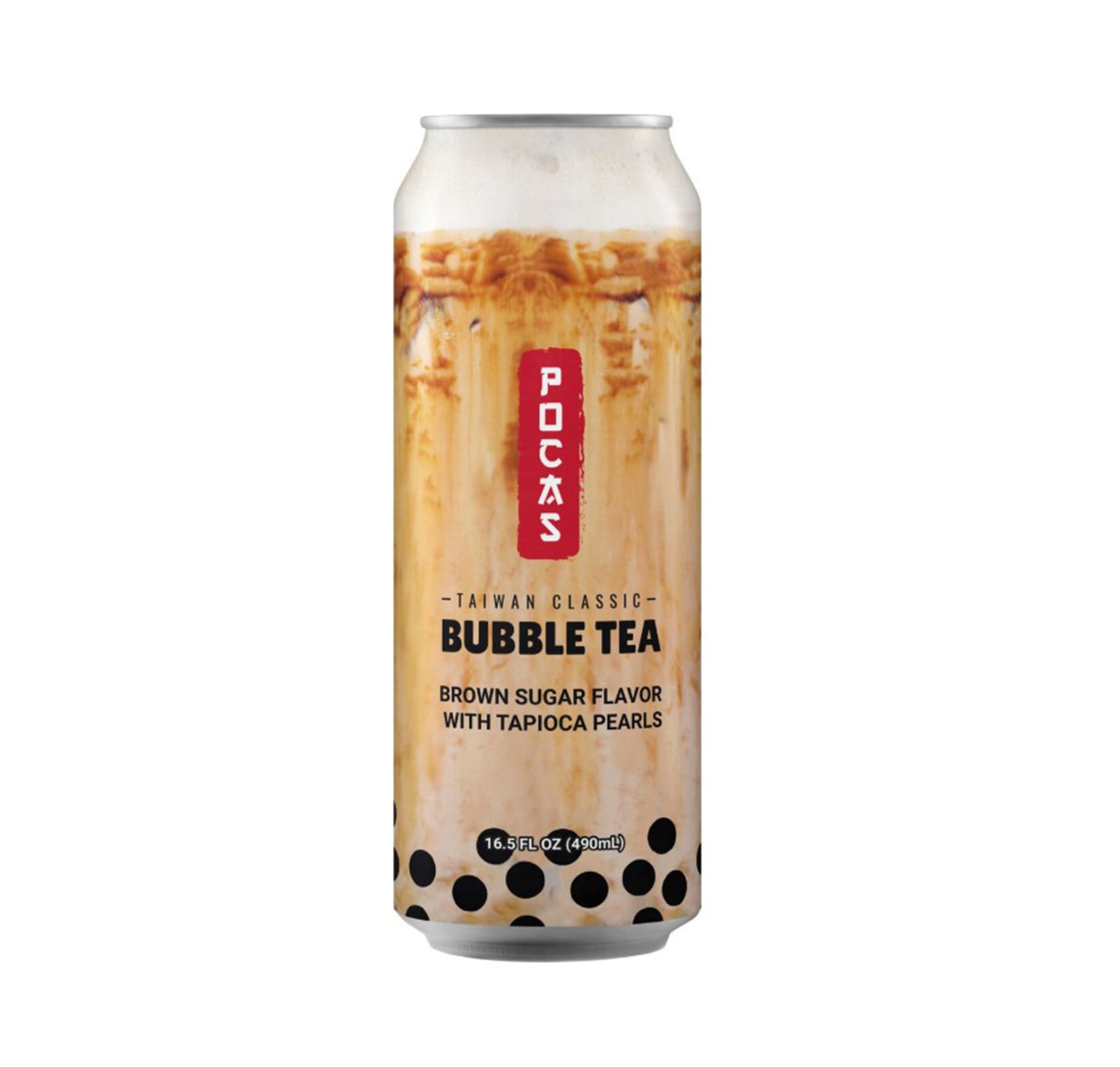 POCAS - Bubble Tea Brown Sugar Flavor (490ml)
