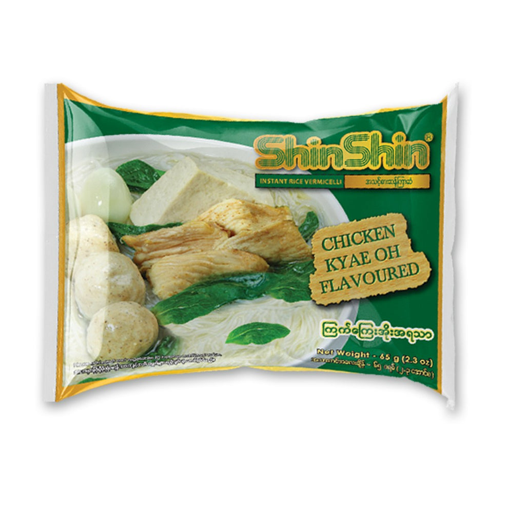 Shin Min Rice Shin Shin Instant Rice Vermicelli (Kyae Oh Flavor) 65g ကြေးအိုး အရသာ ...