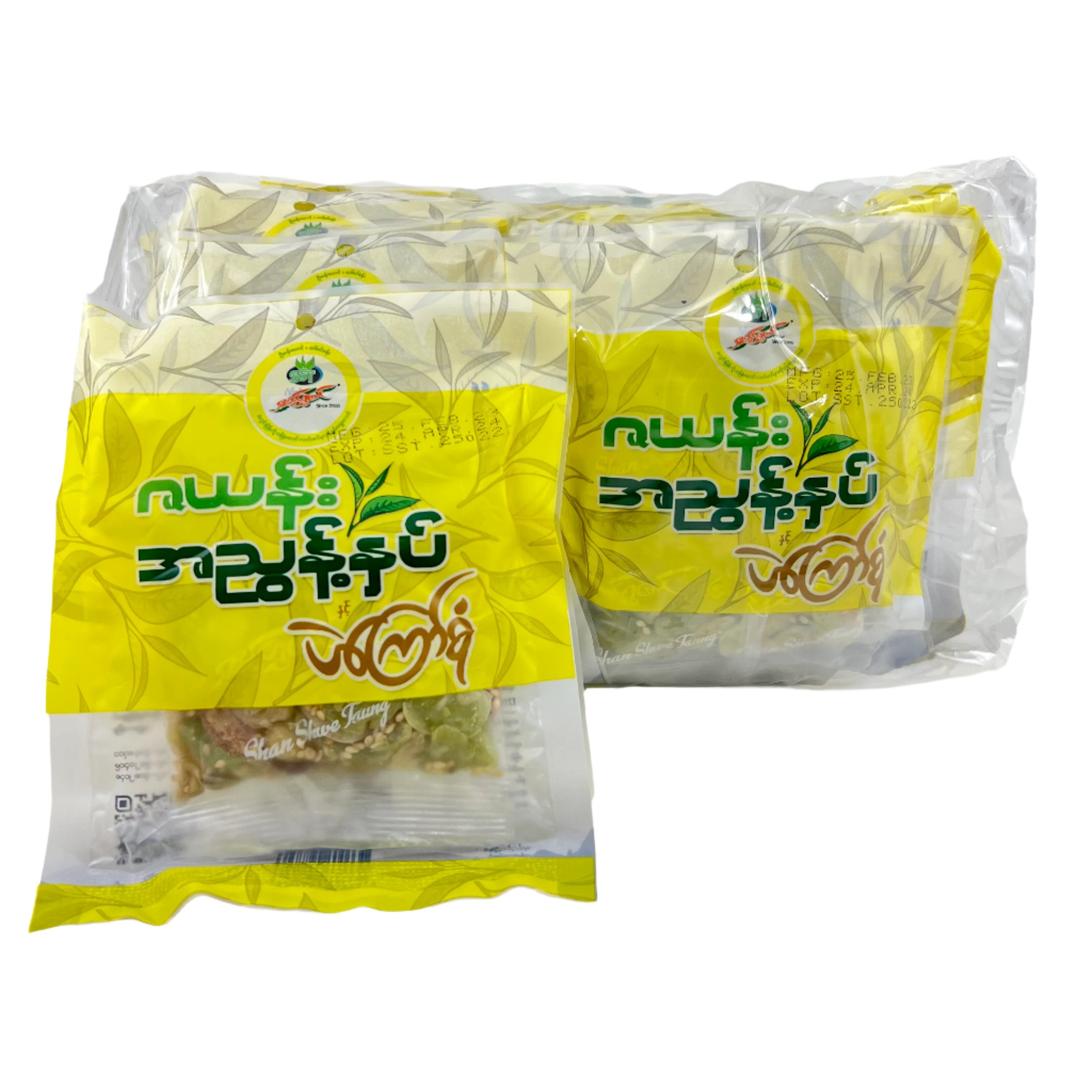 Shan Shwe Taung - Tea Leaf Salad Kit Zayan  (Non Spicy) (40g) x 10 packs
