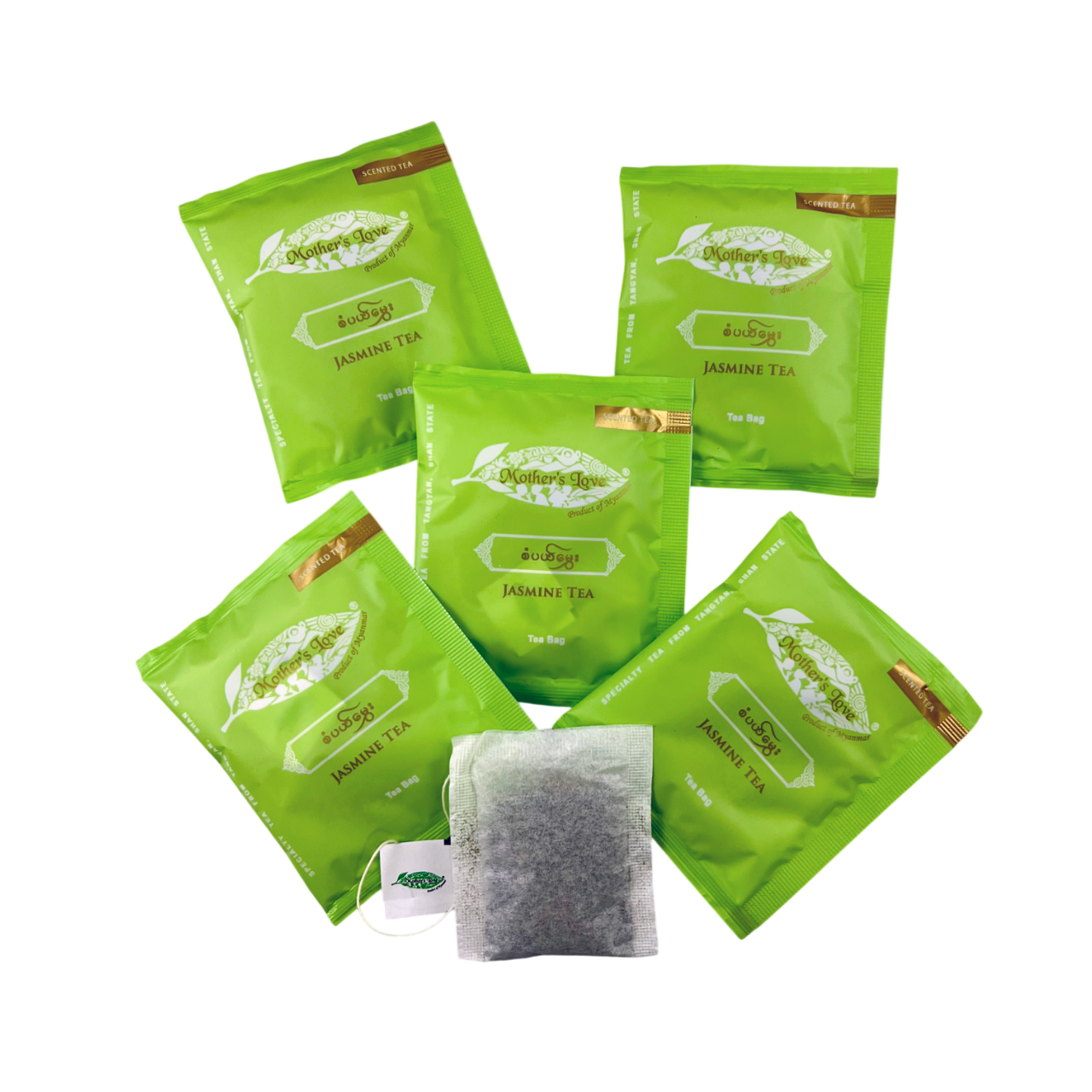Mother's Love - Jasmine Tea (20 Tea bag) (40g) စပယ်မွေး လက်ဖက်