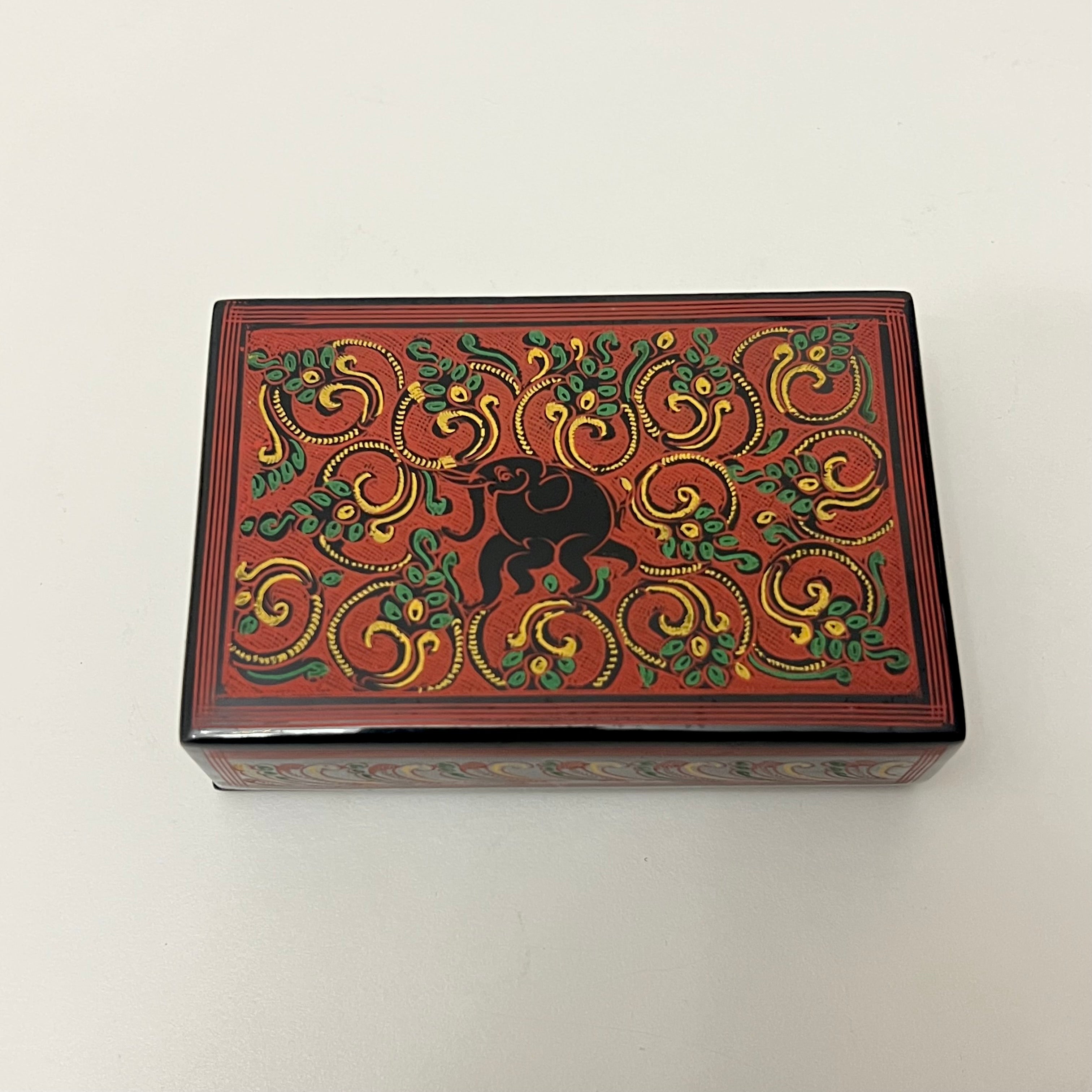Myanmar Lacquerware Business Card Holder - 5