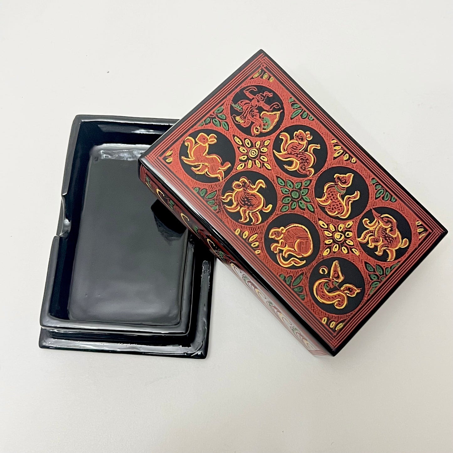 Myanmar Lacquerware Business Card Holder - 6