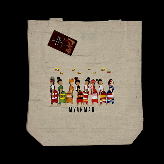 Tote Bag (ethnic girls 2)