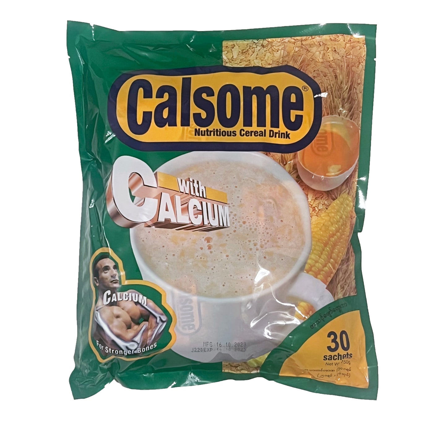 Calsome Nutritious Cereal Drink (3in1 Instant) 25g x 30 Saches (750g)