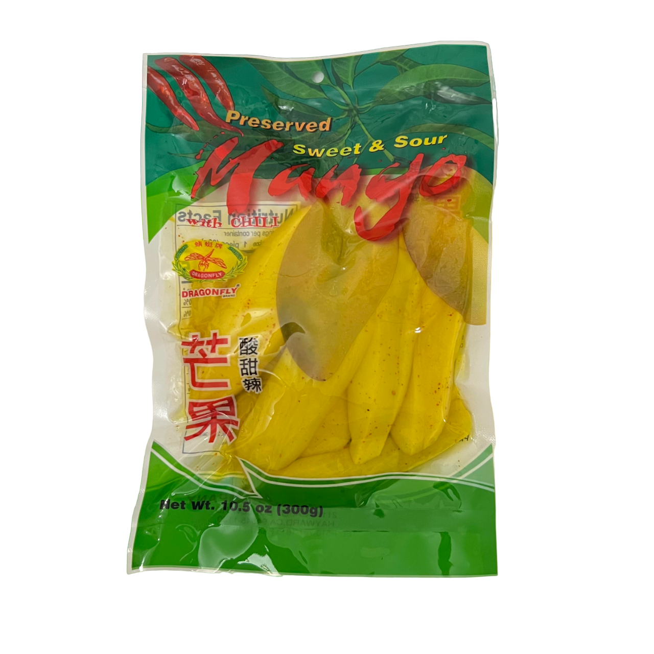 Thai Preserved Sweet and Sour Mango with Chili