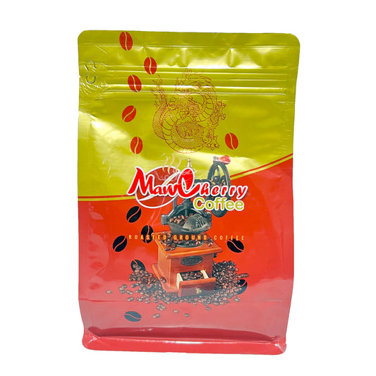 Maw Cherry Roasted Ground Coffee (Fine - 220g) မော်ချယ်ရီ မေမြို့ ကော်ဖီ