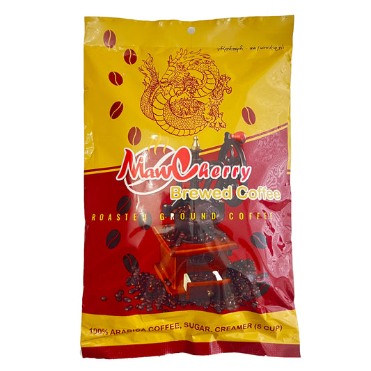 Maw Cherry 3-1 Instant Coffee (5 Sachets) မော်ချယ်ရီ မေမြို့ သဘာဝ နှပ်ကော်ဖီ