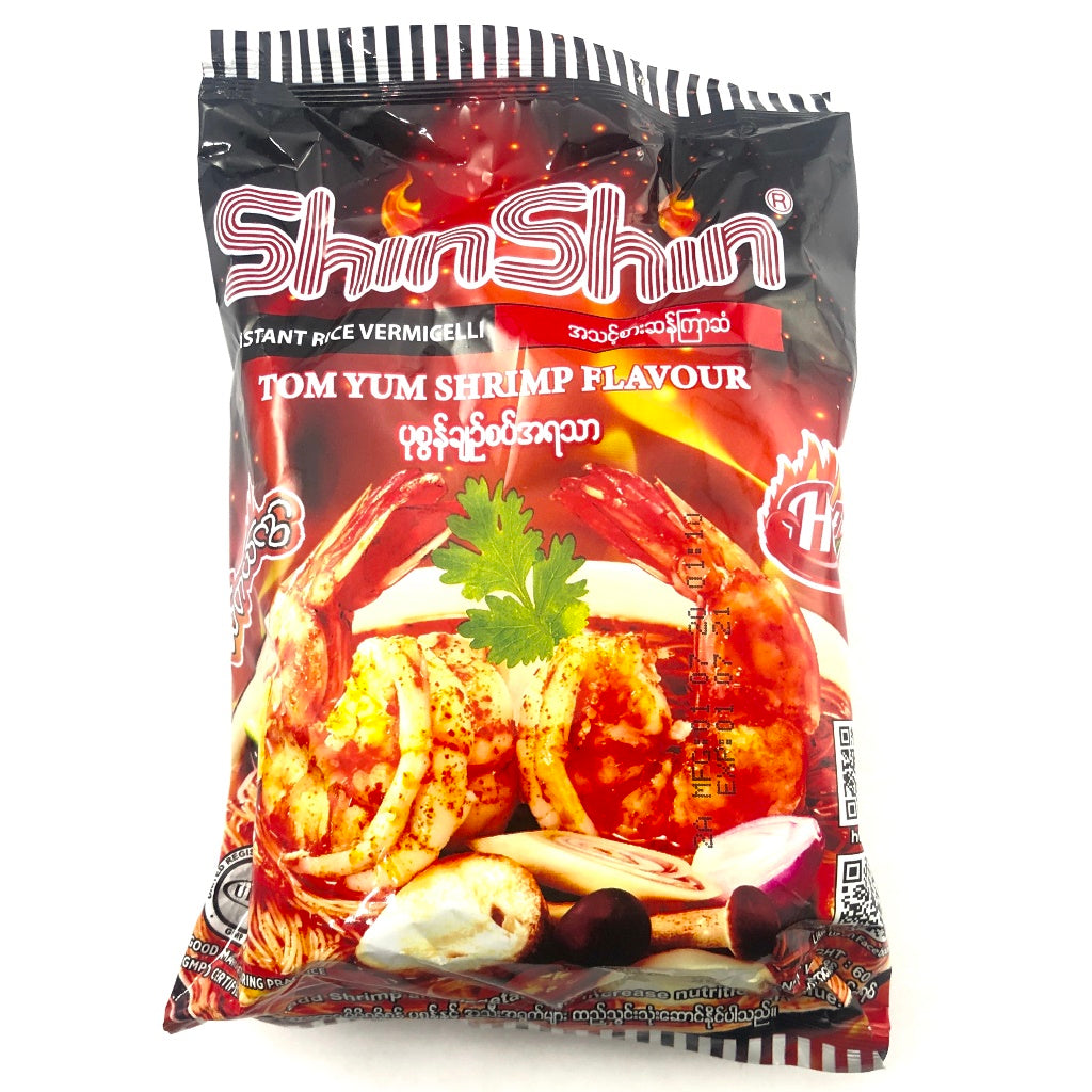 Shin Shin Instant Rice Vermicelli (Tom Yum Shrimp Flavor) 60g