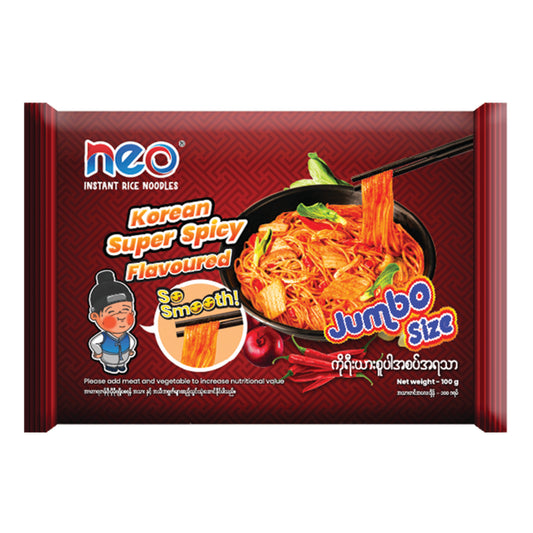 Neo - Korean Super Spicy Flavor Instant Rice Noodle ကိုရီးယားစူပါအစပ်အရသာ အသုပ်