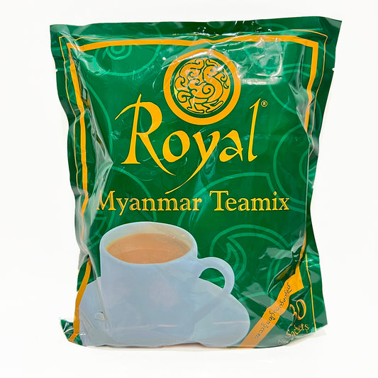 Royal Myanmar Teamix  30 Sachets 600g (ရွိုင်ရယ်မြန်မာလက်ဖက်ရည်)