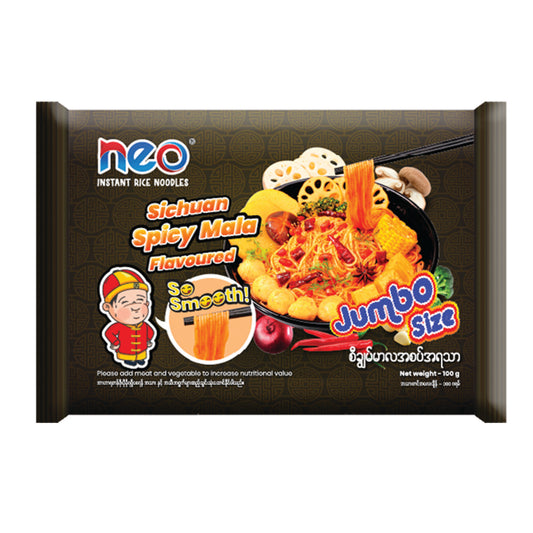Neo - Sichuan Spicy Mala Flavor Instant Rice Noodle စီချွမ်မာလ အစပ်အရသာ အသုပ်