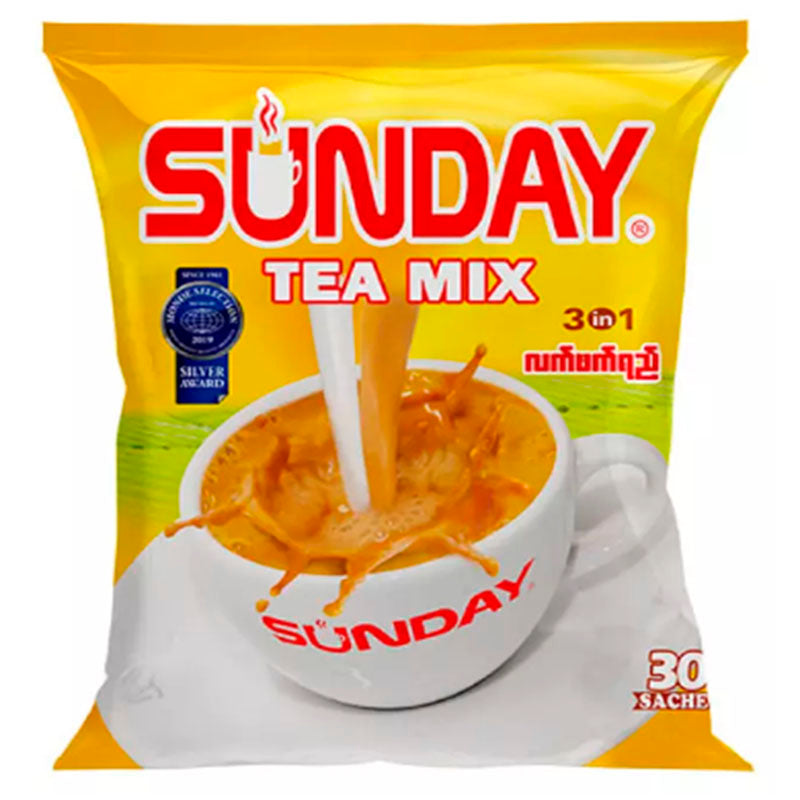 Sunday 3in1 TeaMix Original (30 sachets) မြန်မာဆန်းဒေးလက်ဖက်ရည်