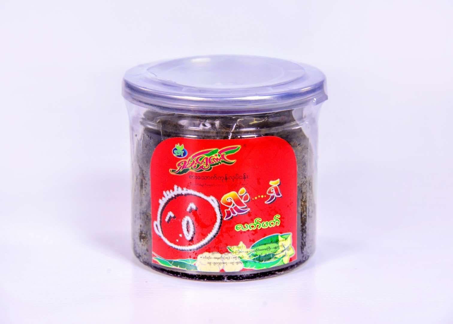 Shan Shwe Taung Spicy Tea Paste (ရှမ်း ရွှေတောင်ရှူးရှဲလက်ဖက်) 320g x 36 packs